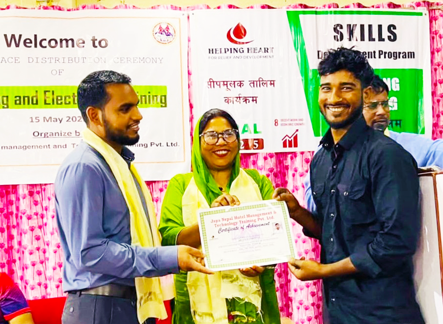 Building Futures of Youth: Graduates Transform Lives Through HHN Skills Training