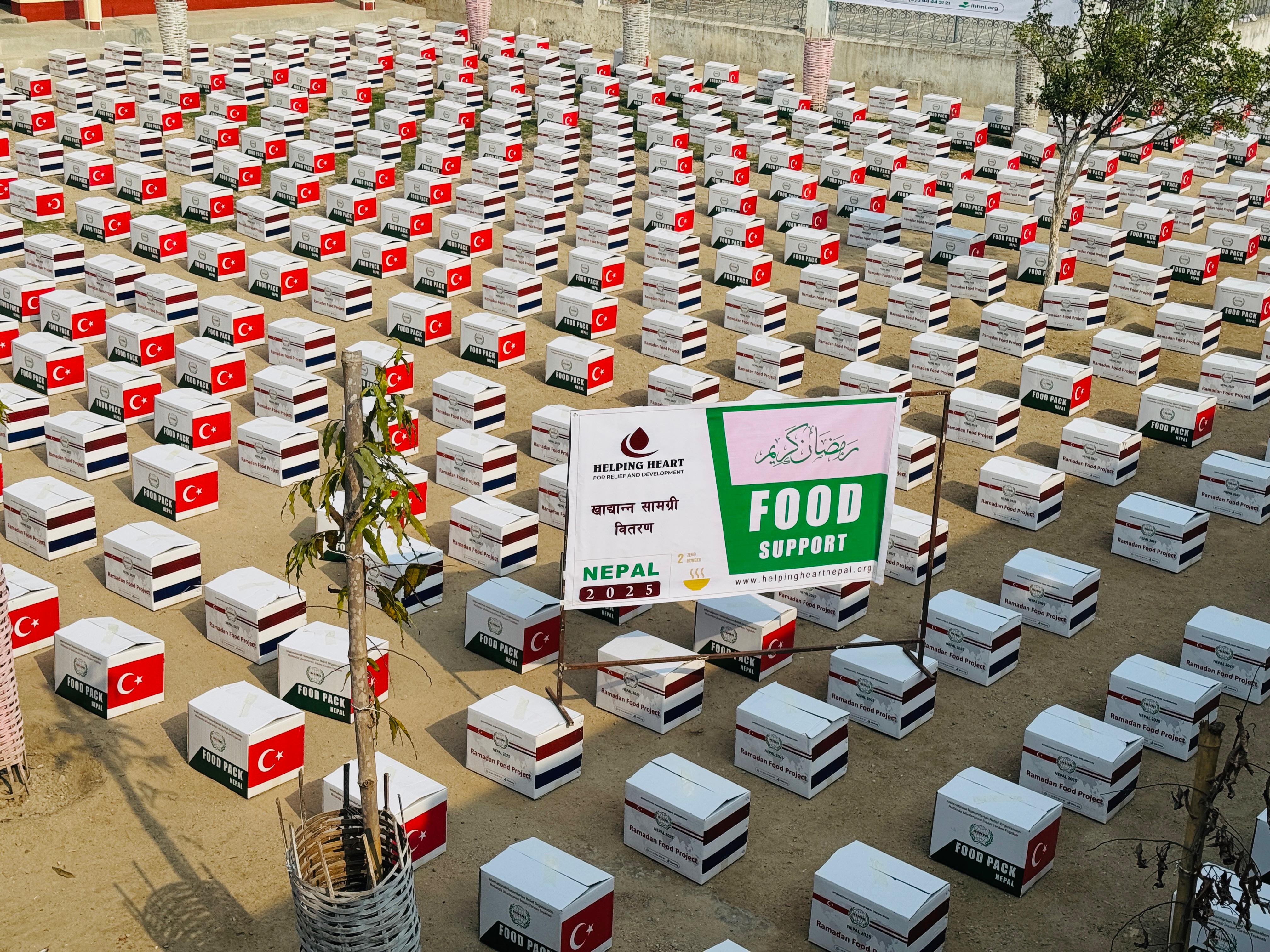 Brings Hope in Ramadan: 2,500 Needy People Receive Food Aid