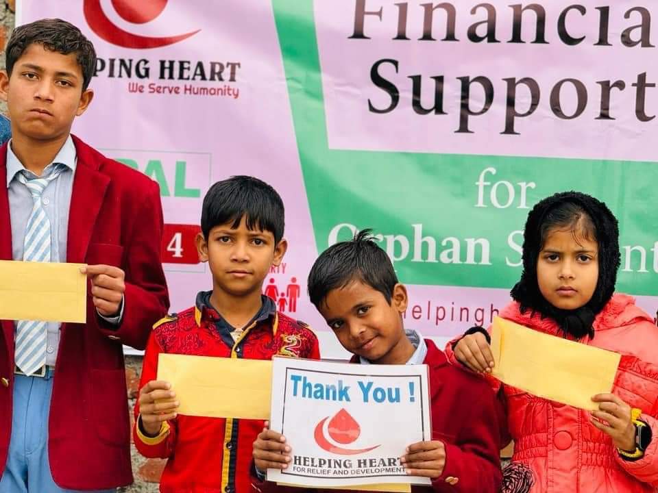 Helping Heart Nepal Extends Financial Support to 460 Orphans in Mahottari and Siraha