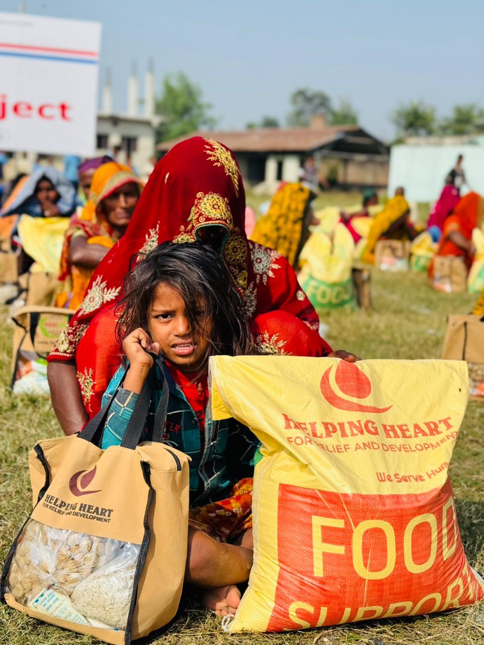 Provides Food Support to Vulnerable Families Across Multiple Districts